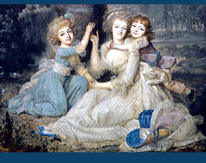 Marie Antoinette with children